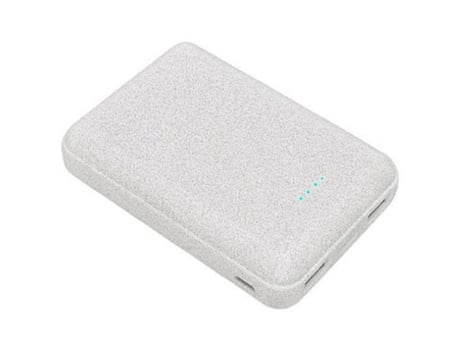 Akashi Batería Externa Paja de Trigo Reciclada Eco / Power Bank 10.000Mah