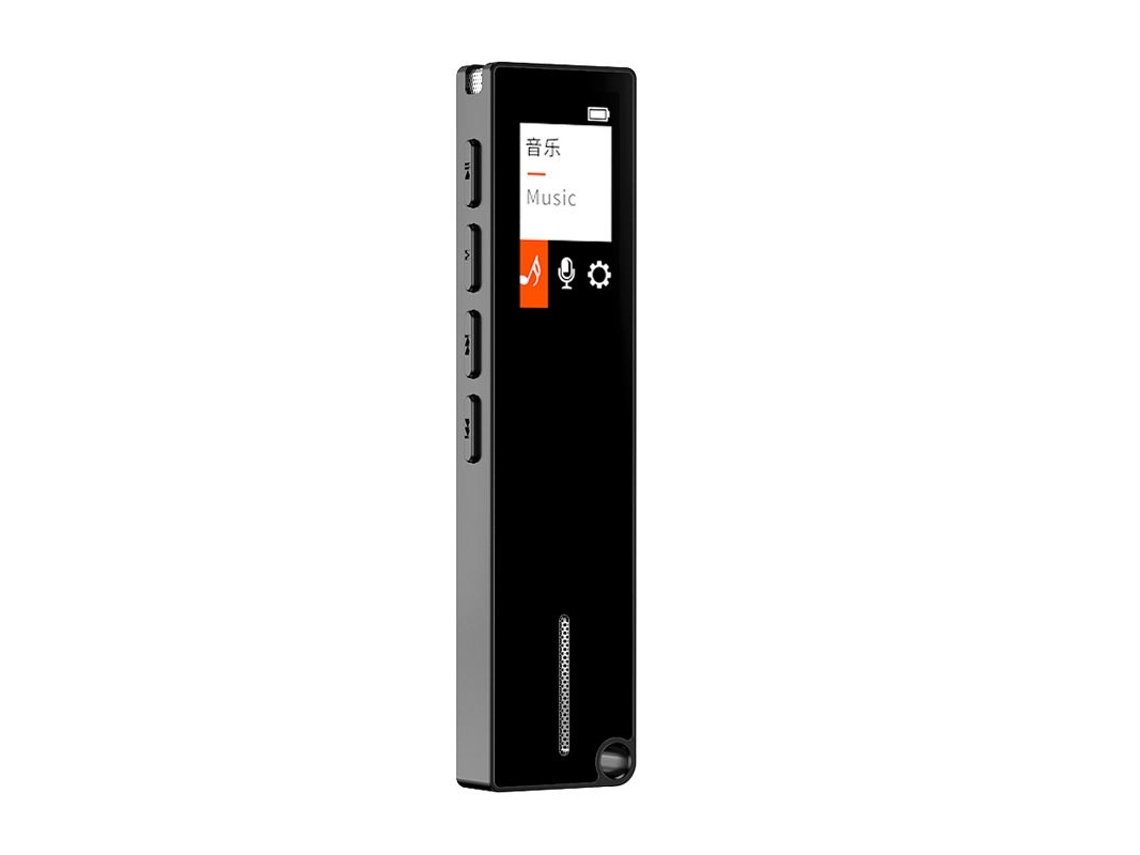 Gravador De Voz Inteligente Multilingue De Alta Definição Com Redução De Ruído (n3 Preto - 32gb)