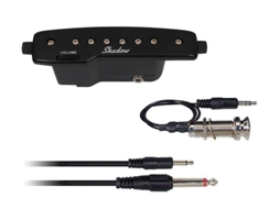 Shadow Captador Ativo de Soundhole Preto Humbucker com Cabo de 4 Metros Bateri