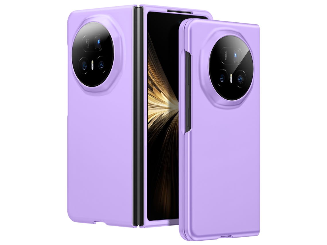 Avizar Capa Rígida Para Honor Magic V5 Compatível Com Carregamento Sem Fio Lavanda