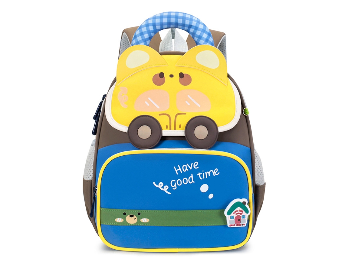 Mochila Eifson Sapo 3-6 Anos, 8l, Leve E Durável - Castanho