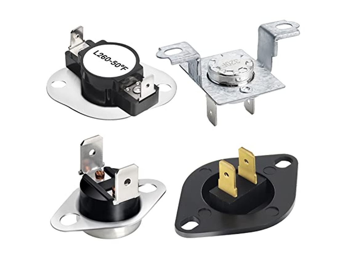 Kit de Fusível Térmico para Secador Techecook Dc47-00016A Termostato Termistor e Termostato de Alto Limite para Secador Sam-Sung ALLINLESS