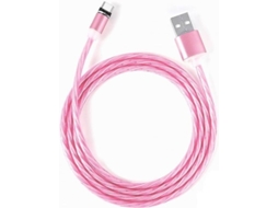 Cabo CYOO 3120984 (USB - USB-C - Rosa)