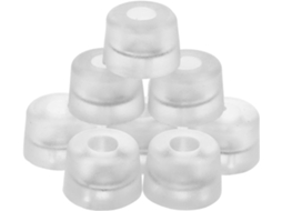 Pretyzoom Almofadas De Silicone Redondas Antiderrapantes 20x14 Mm, 10 Unidades, Protetores Para Pés De Móveis E Tábuas