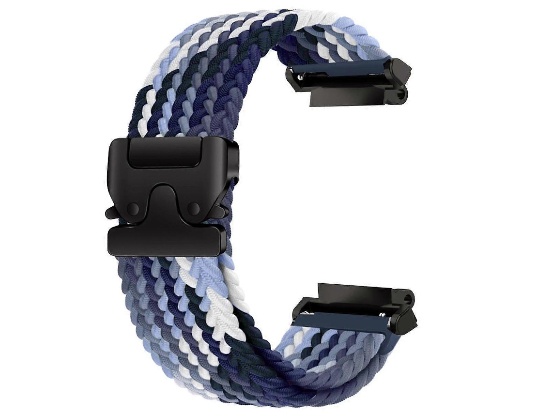 Pulseira De Relógio Trançada Com Fecho De Pressão Tipo Paraquedas
