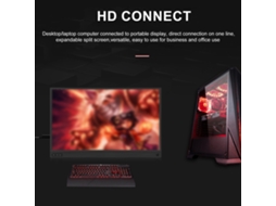 Monitor Portátil LAXISCREED 15.6" 1080p Ips 60hz
