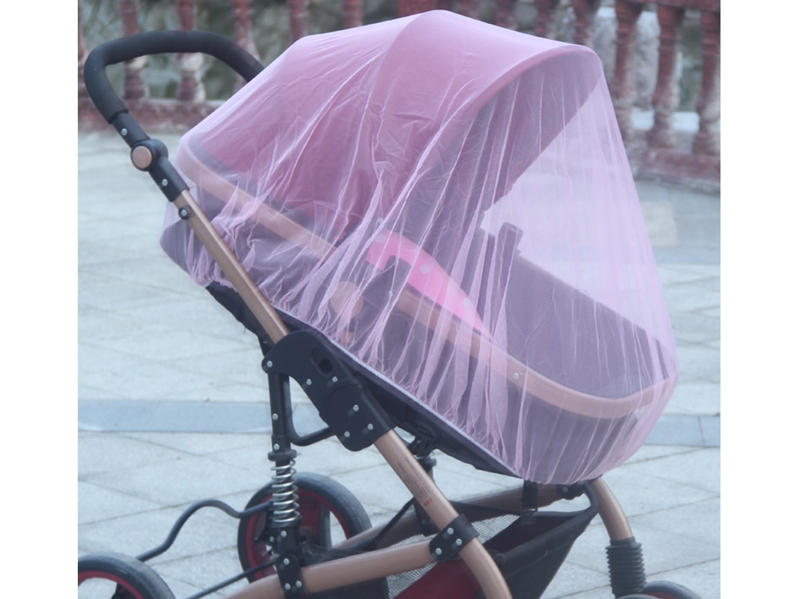 Mosquiteiro para Carrinho de Bebê, Conforto e Berço, Rosa AQUAFORGE