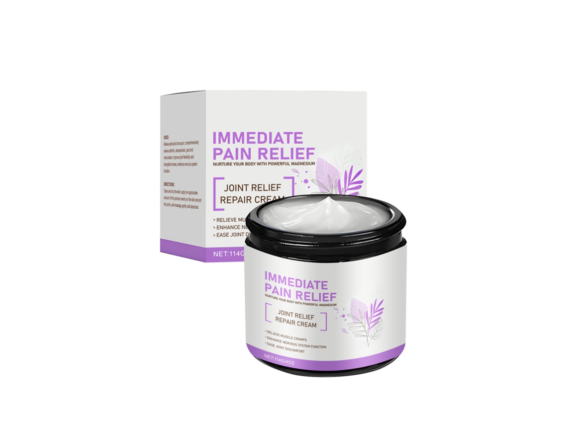 Creme de Magnésio Relaxamento Rápido Eficaz
