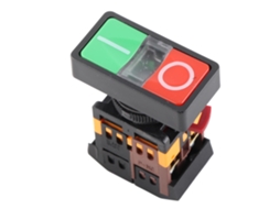 Laxiscreed Interruptor Duplo Com Led Para Ligação Momentânea, Fácil De Usar E Funcional