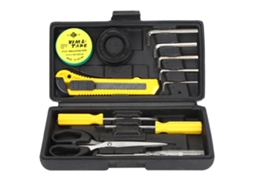 Primerox conjunto de Ferramentas Manuais 13 Peças Kit Reparo Residencial Caixa Ferramenta Diy