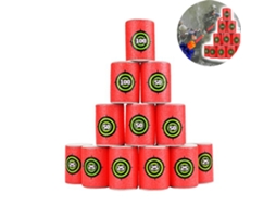 12pcs Alvo De Bala Universal Eva Macio Para Crianças 1,7x2,4 Polegadas