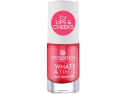 Blush líquido para bochechas e lábios. Que cor! Essência