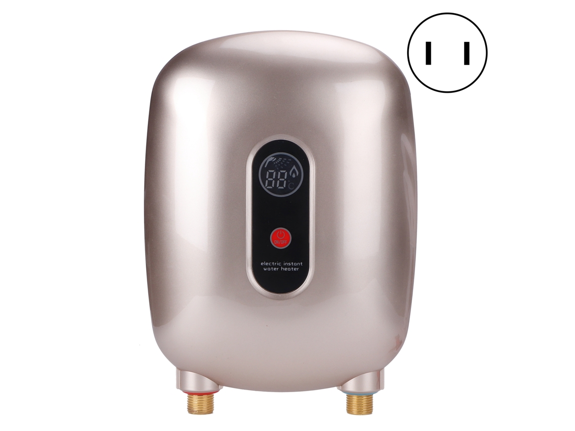 Mini Aquecedor De Água Laxiscreed Para Cozinha, Proteção E Estrutura De Aço Inoxidável