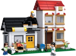 Blocos de Construção SLUBAN Town Habitação 431 pcs (Idade Mínima: 6 Anos - 431 Peças)