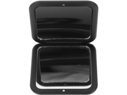 Espelho de Maquiagem Compacto de Bolso com Aumento para Retoques em Viagens. CHABERLU