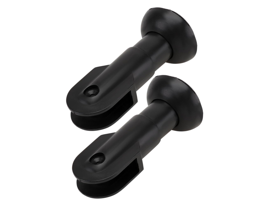 Conjunto De 2 Pés De Suporte De Plástico Para Prateleiras, Acessório Para Divisórias De Banheiro, Su Gokoco