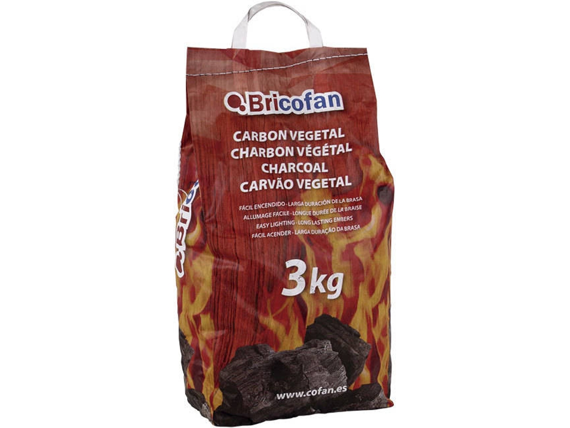 Carvão Vegetal COFAN Saco Carvão Vegetal  (3 Kg)