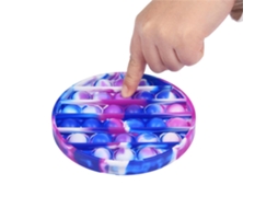 Mali brinquedo Educativo Push Bubble Sensory Toy Puzzle Press de Silicone para Crianças 4+ Anos