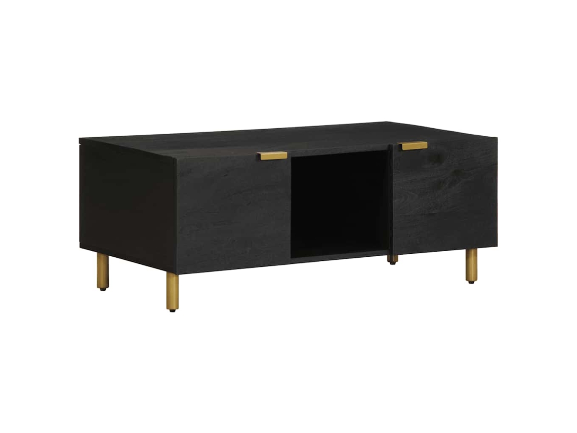 Coffee Table, Coffee Tables Vidaxl Preto Madeira Processada