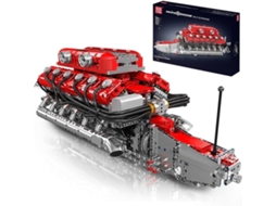 Mould King Supercarro Italiano Motor V12 10169
