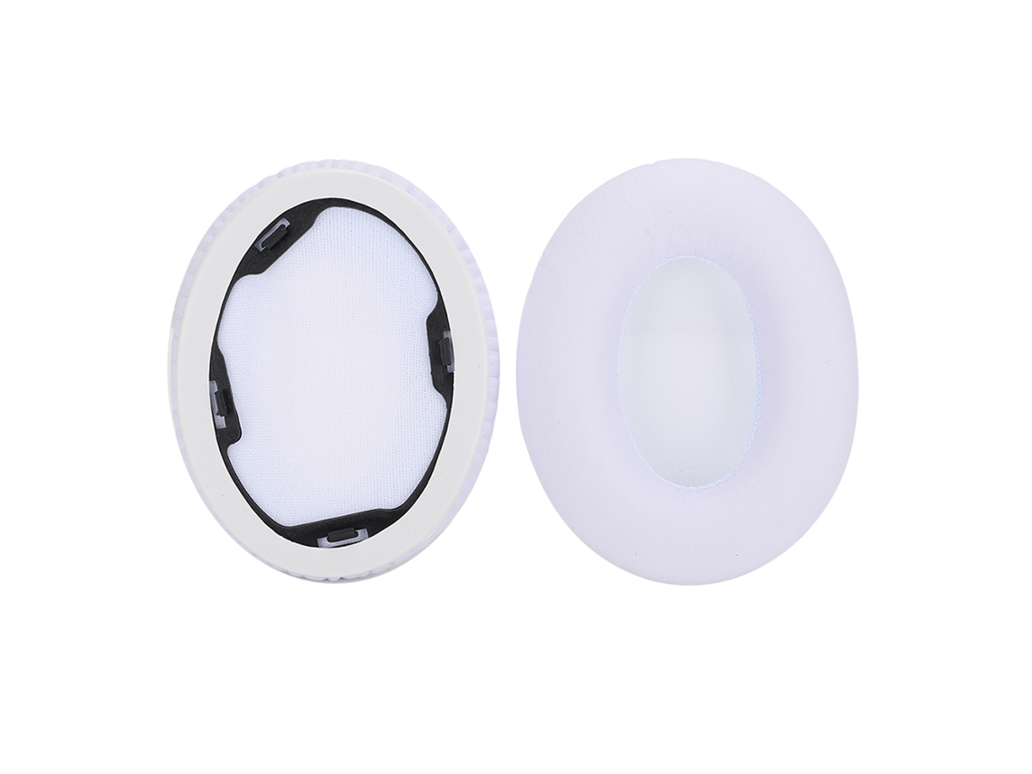 Aetheria 2pcs Almofadas de Substituição para Fones de Ouvido Monster Studio 1.0 Branco
