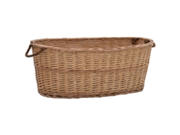 Firewood Basket, Firewood Baskets Vidaxl Marrom Vime (88 X 57 X 34 Cm)