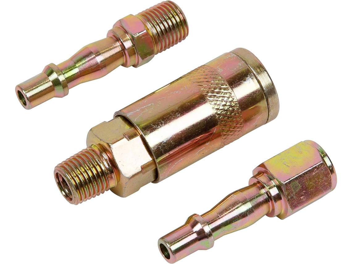 Kit De Acoplamento Para Ferramenta Pneumática Acx60 1/4 Bsp