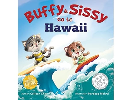 Livro Buffy Sissy Go to Hawaii The Traveling Kittens de Colleen Chapman (Inglês)
