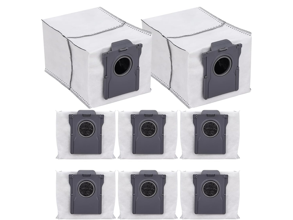 Saco De Pó Acessório Para Aspirador De Pó Yuysan Para Robô Dreame D10 Plus Gen 2 (8 Unidades)