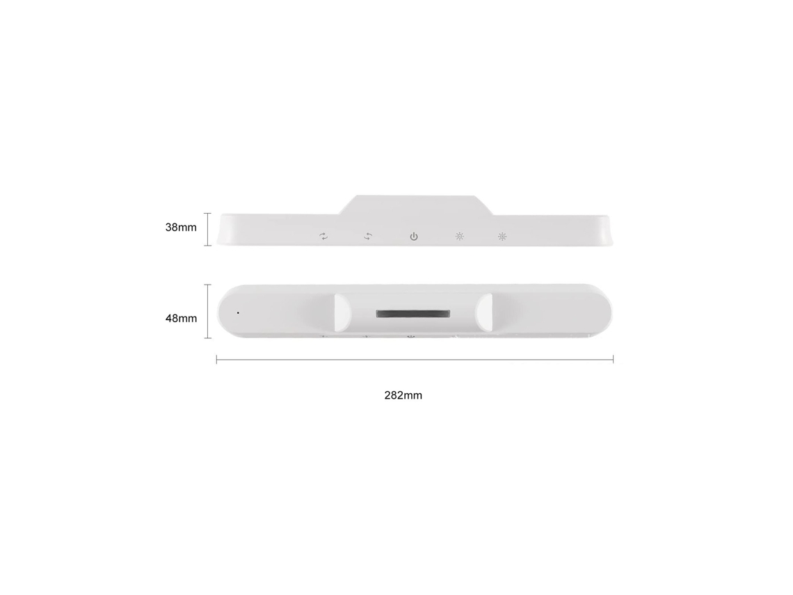Laxiscreed Fita Led Para Armário Com Carregamento Usb E Dimmer Táctil
