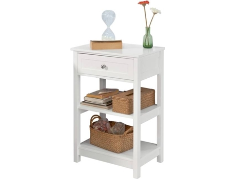 Mesa Lateral  FBT46-W (MDF - 45x68x30 cm)