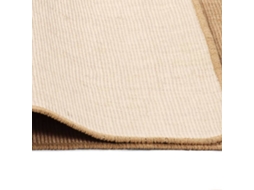 vidaXL Tapete de divisão em juta com apoio de látex 140x200 cm natural
