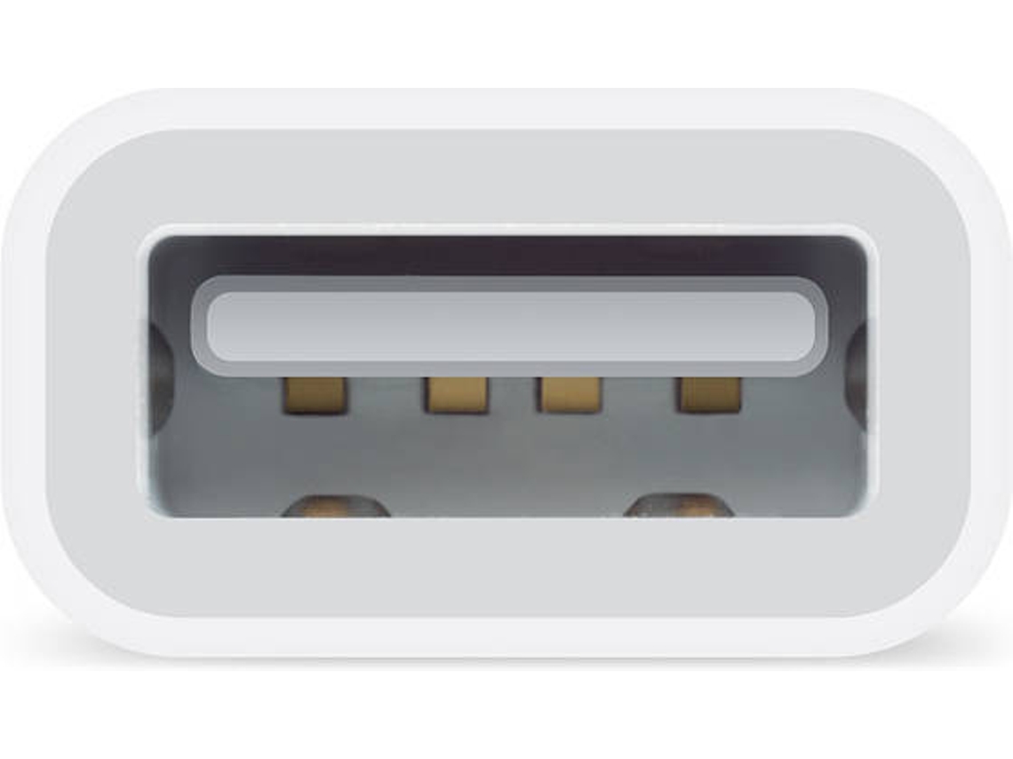 Adaptador APPLE  MD821ZM/A (iPad - Lightning - USB - 1 Porta - Branco)