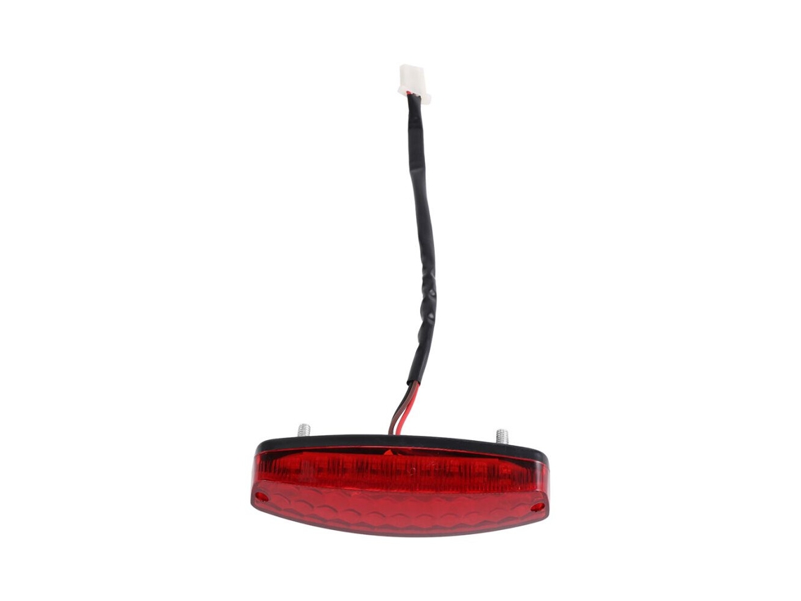 Farolim Traseiro e Luz de Travão de 12v com 3 Fios para Atv (quadriciclo) Luz de Sinalização e Chapa (vermelha) (stop)