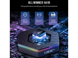 Tv Box Com Reprodução 4k E Wifi6