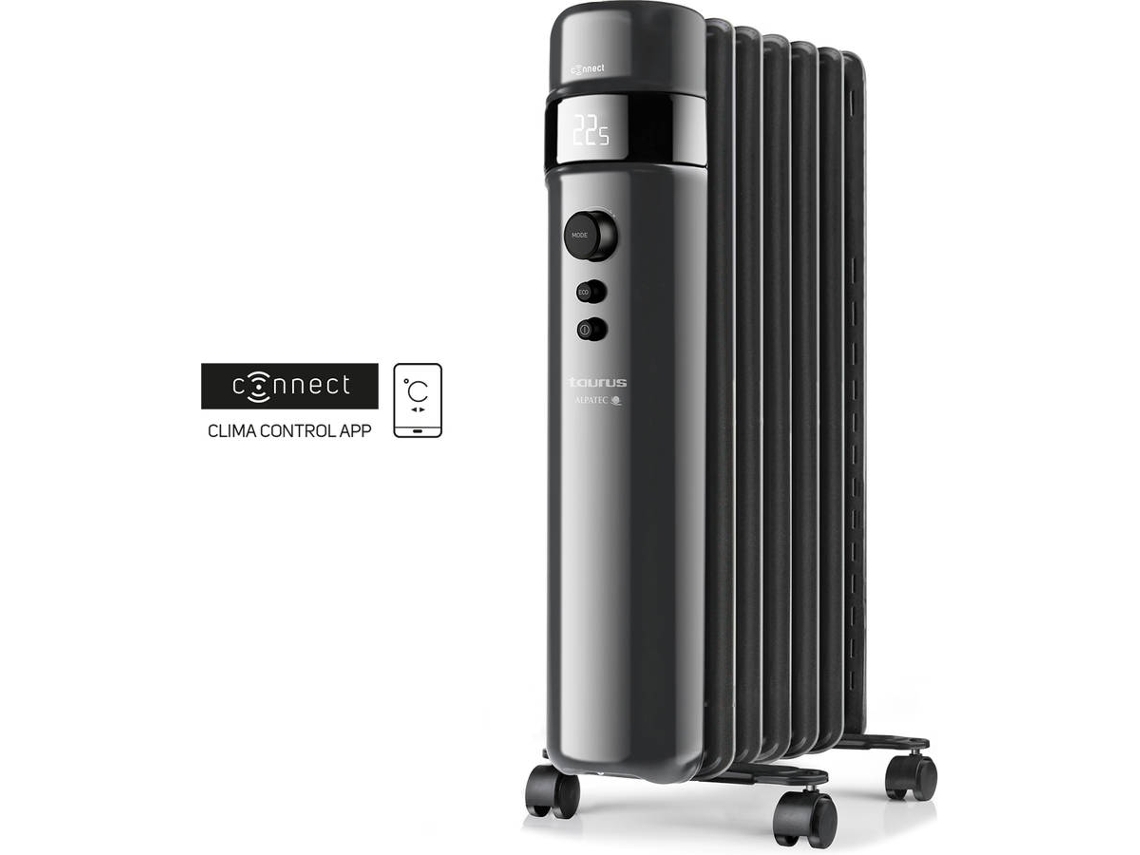 Aquecedor a Óleo TAURUS Agadir 2500 (Outlet Grade B - 2500 W - Preto)