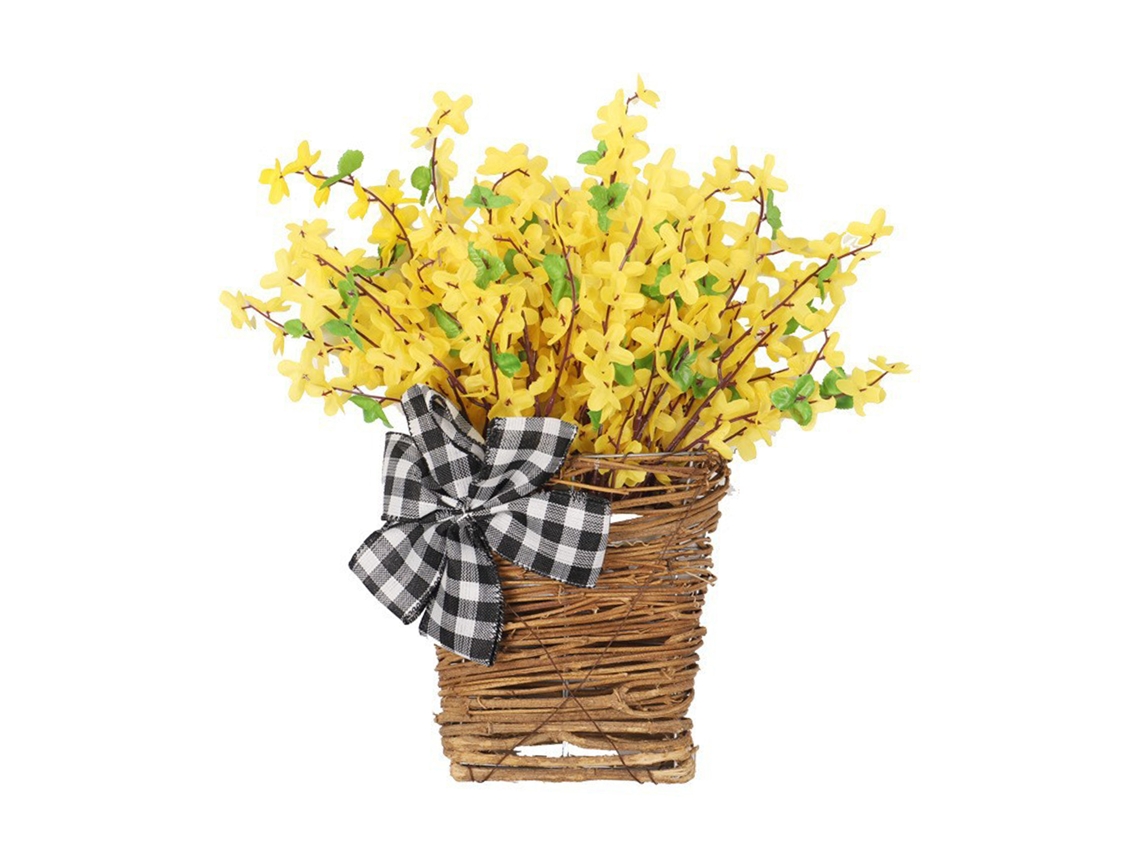 Laxiscreed Vaso De Flores Com Hera De Inverno Para Jardim E Decoração De Interior