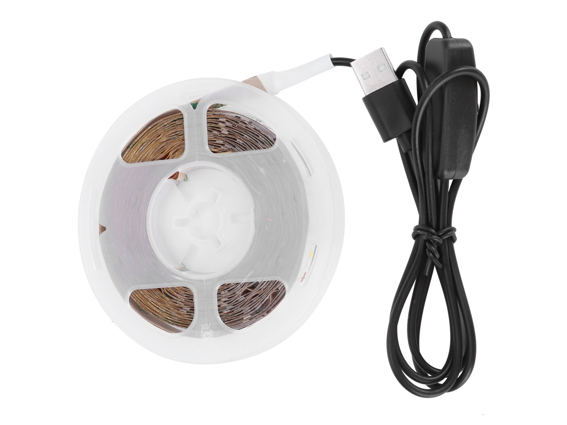 Fita de Led Autoadesiva Usb Luz Quente para TV e Monitor | S/MARCA