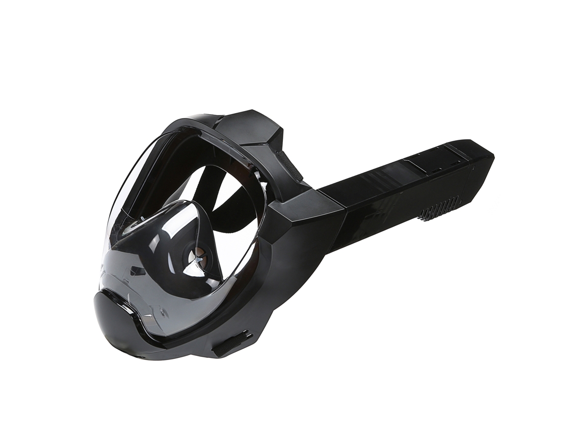 Mali máscara de Snorkel Full Face Adulto com Sistema de Respiração Seca 180° Visão Panorâmica Anti embaçamento Anti vazamento