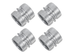 Porca De Conexão Ranhura Dupla 23, 2mm X 22mm, 4 Peças