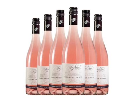 Vinho rosé LOIRE PROPRIETÉS Les Anges Rosé Cabernet Franc Val de Loire (0.75 L - 6 Unidades)
