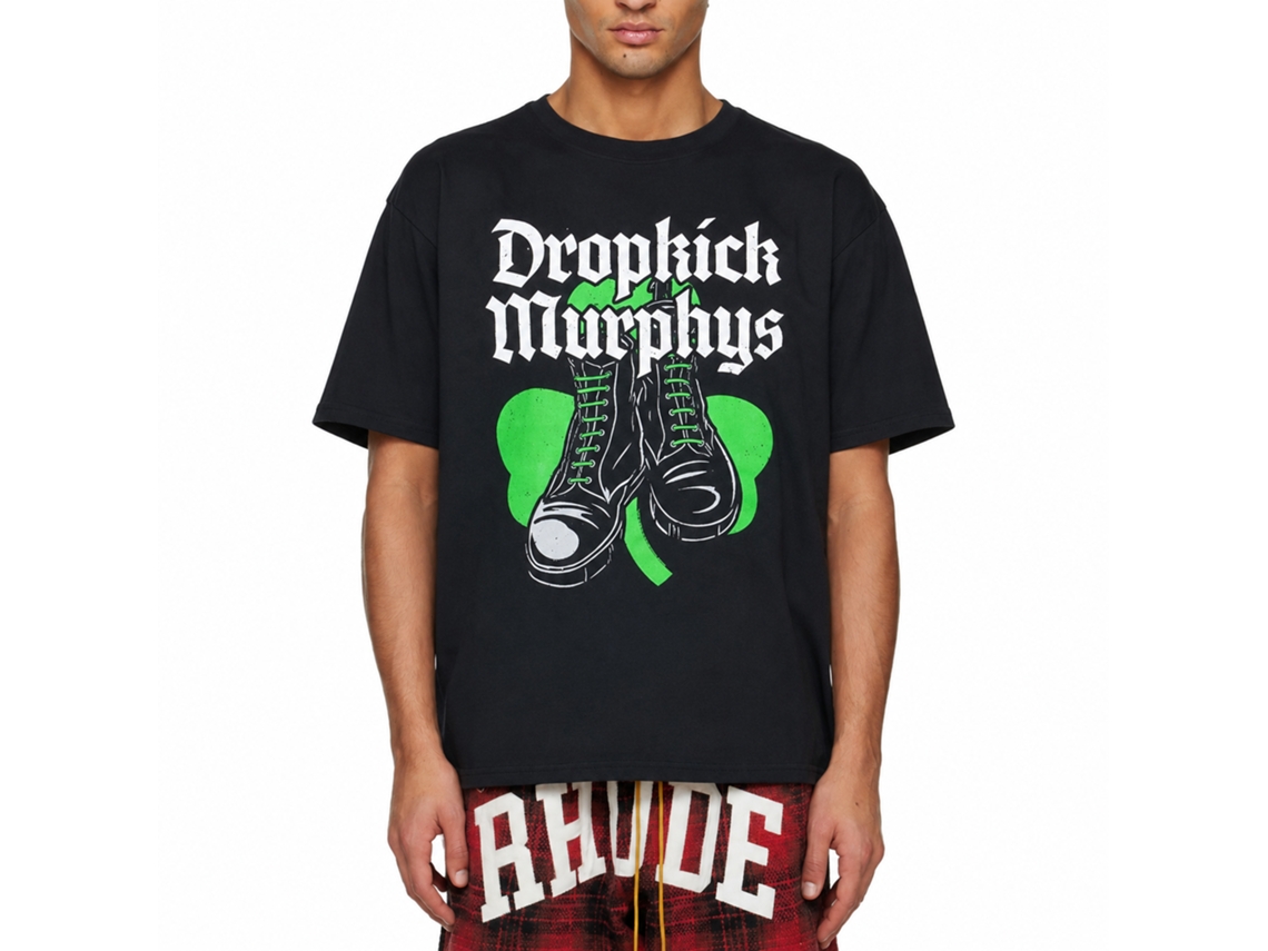 Dropkick Murphys Boots T-shirt Unisex Adults Size:xxxl