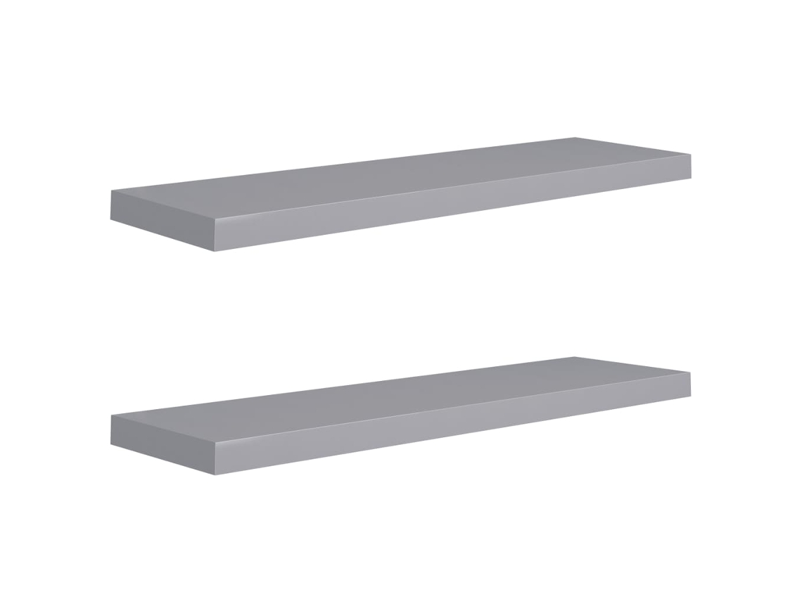 Wall Shelf, Wall Shelves Vidaxl Cinzeto Mdf (90 X 23.5 X 3.8 Cm)