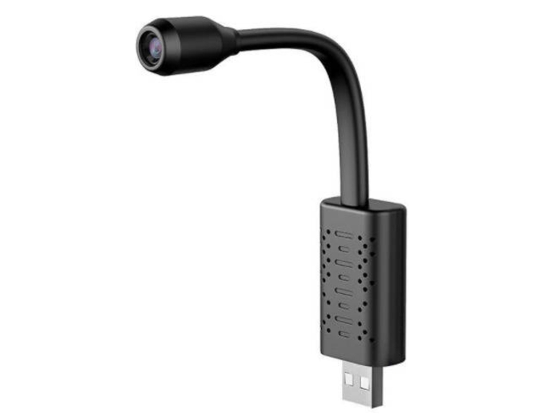 Mini Câmera De Rede Sem Fio Wifi 1080p Hd Câmera De Detecção Yizhood (preto)