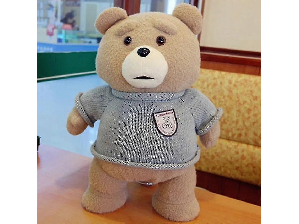 2026 urso de Pelúcia Ted 2 Filme Estilo 8 com Avental 45cm Brinquedo Macio Presente de Aniversário Amigo Disney Ce
