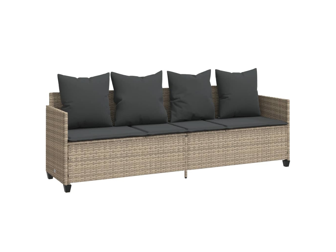 Sun Lounger, Sun Loungers Vidaxl Cinzeto Rattan / Vime (n/a)