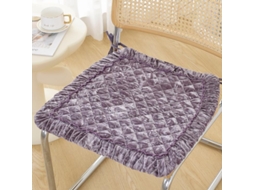 Almofada Para Jardim, Pátio, Casa, Cozinha, Escritório, Grossa, Confortável, 45x 45cm Roxa