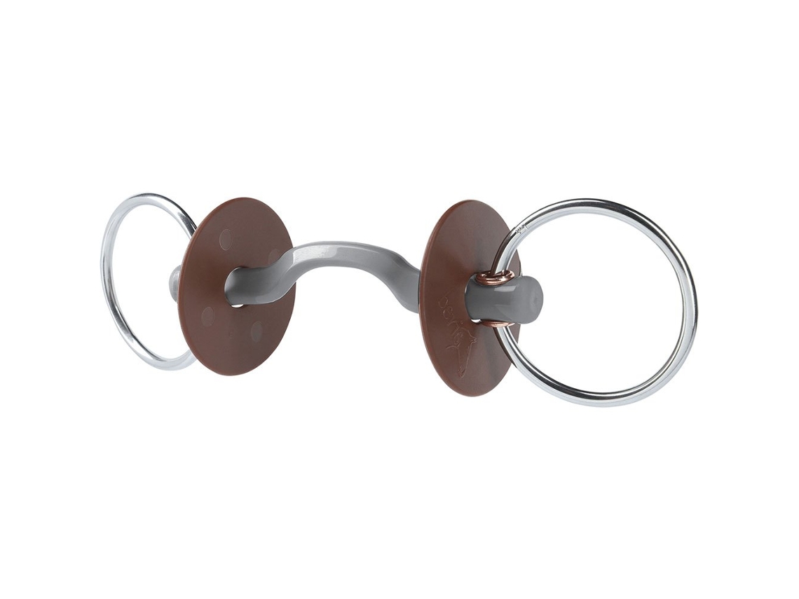 Bit Suave Snaffle Thin Konnex 7.5 Cm Prateado 110 Mmberis