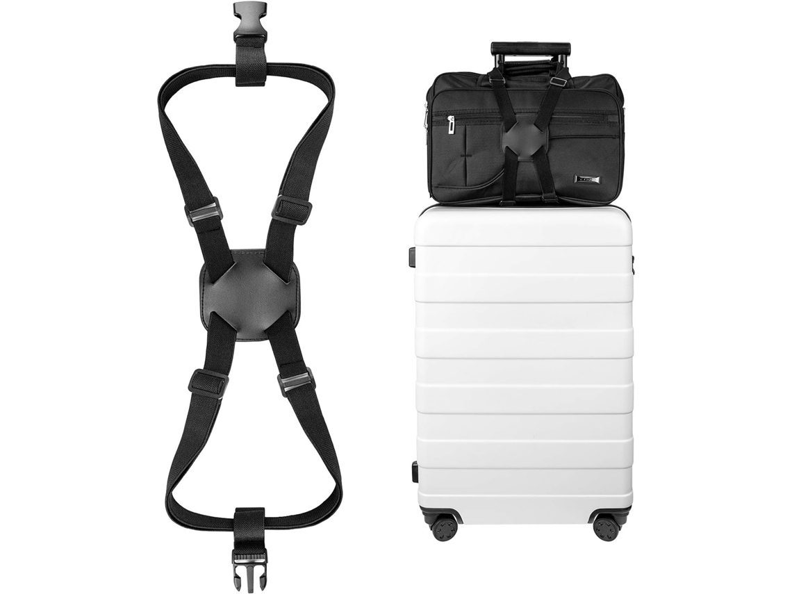 Adicione uma bolsa, correias de bagagem, cinto de bagagem, acessórios de viagem, correia elástica Slowmoose