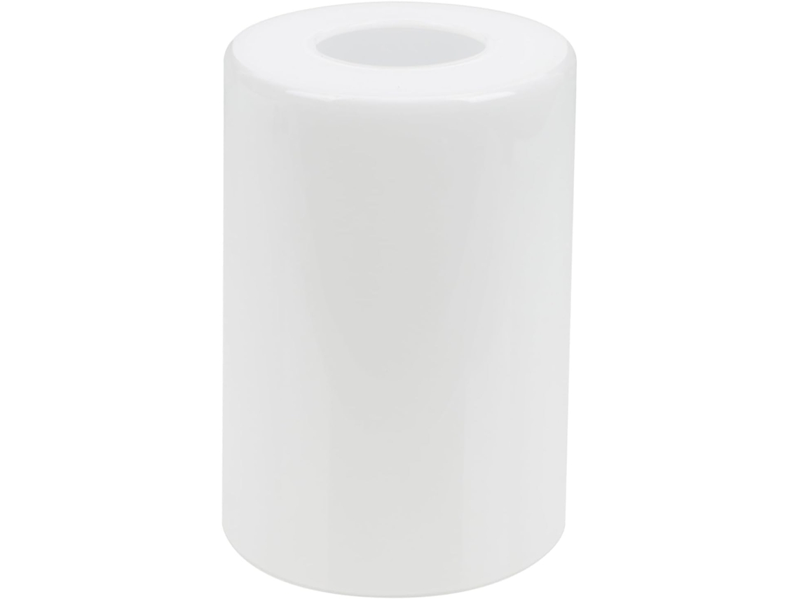 Decoração Elegante para Inauguração de Casa em Vidro Tubular Reto Branco com Iluminação Suave e Acabamento Sofisticado. SFUSHOS